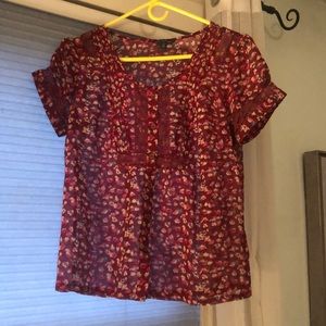 See-Through Floral Shirt!